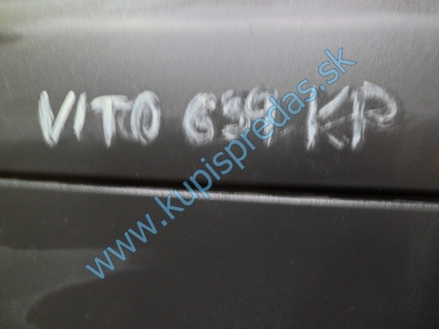 ľavý zadný roh nárazníka na mercedes vito W639, A6398801671/007 
